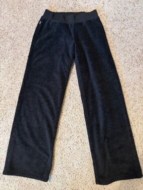 Women’s North Face Black Heavy Fleece Sweatpants- small